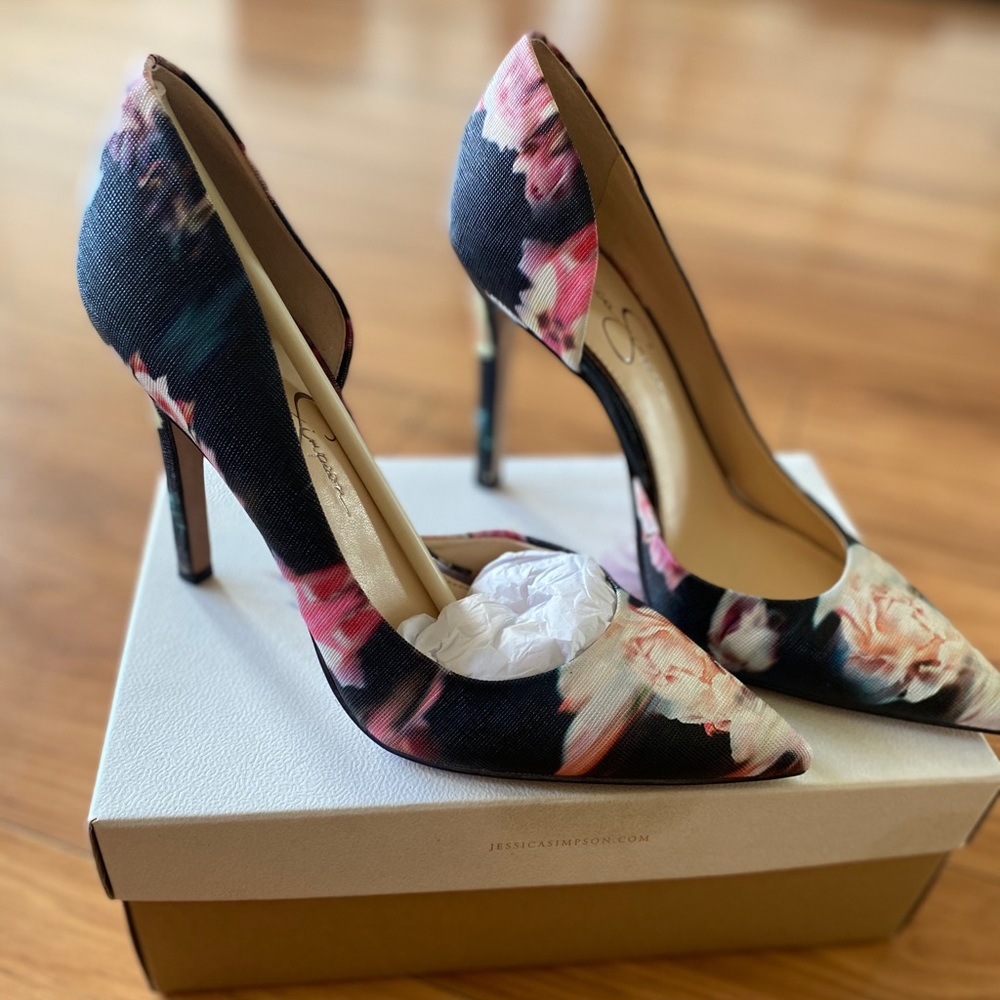 Jessica Simpson Claudette Heels